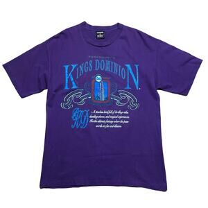 Vintage 90s Paramount King’s Dominion Theme Park T-Shirt L